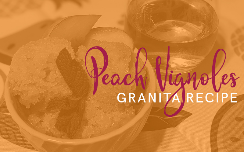 Peach Vignoles Granita Recipe