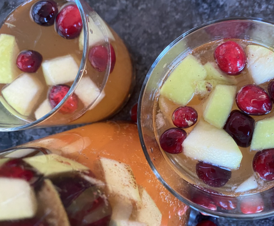 Celebrate with a Sparkling Winter Sangria