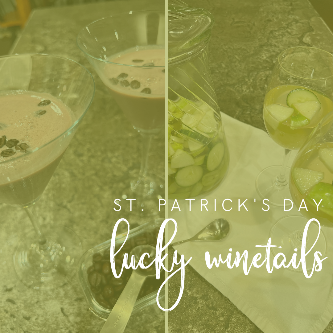 Mix up these lucky winetails on St. Patrick’s Day