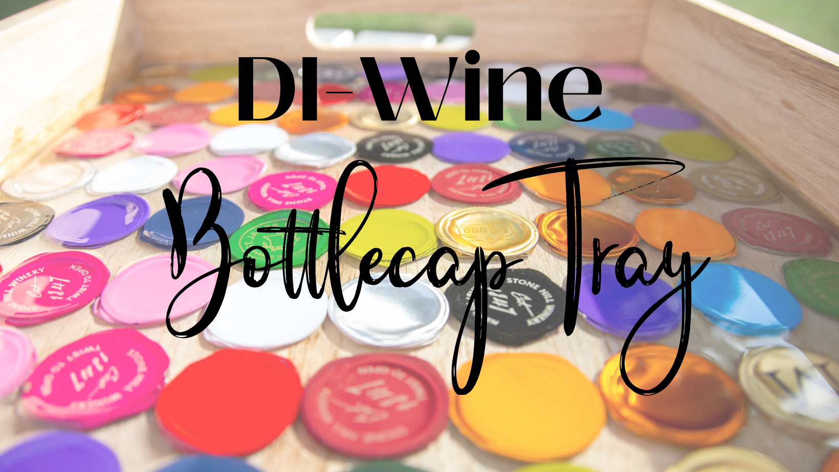 Di-Wine Bottlecap Tray