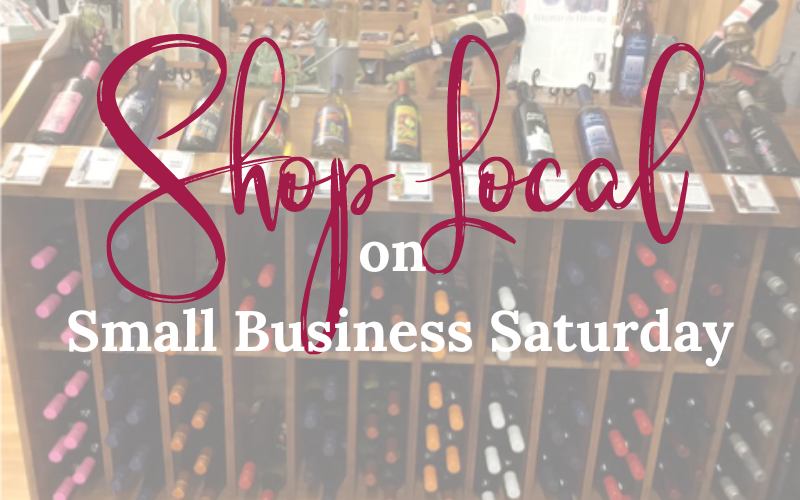 Shop Local Small Business Saturday 