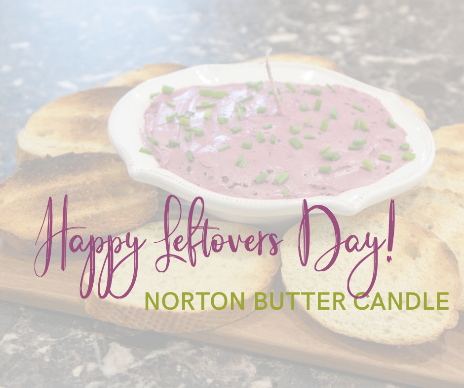 Happy Leftovers Day - Norton Butter Candle
