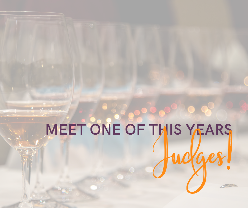 Wine glasses lined up with text over the top.