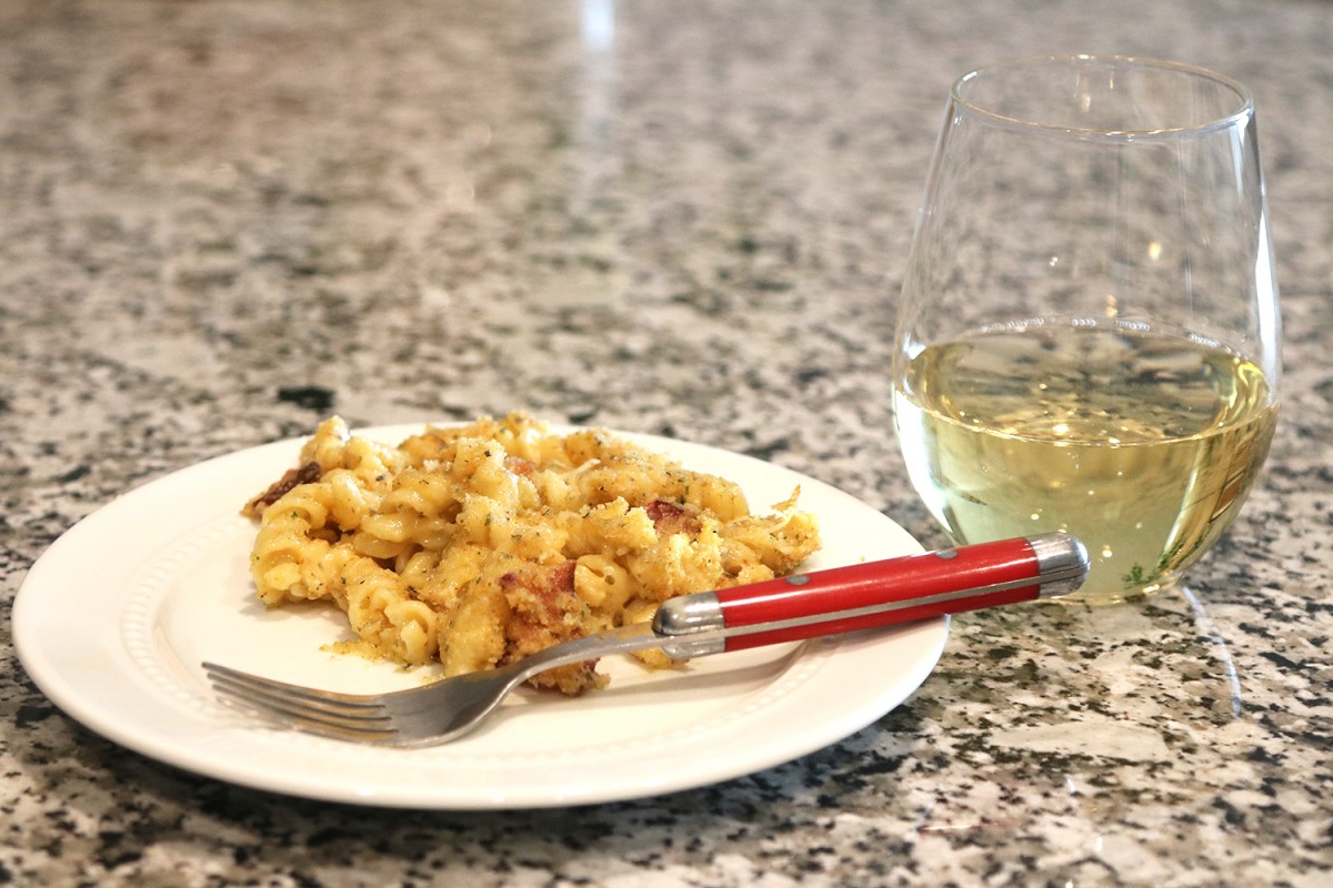 Cheesy Chardonel Bacon Mac & Cheese Recipe MO Wines