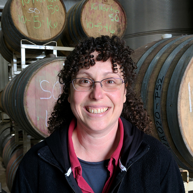 Keturah Kaufman of St. James Winery 