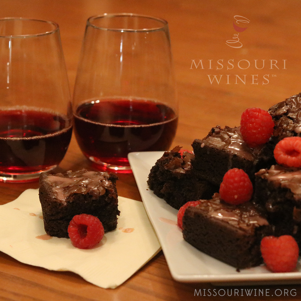 MO Wine Brownies 