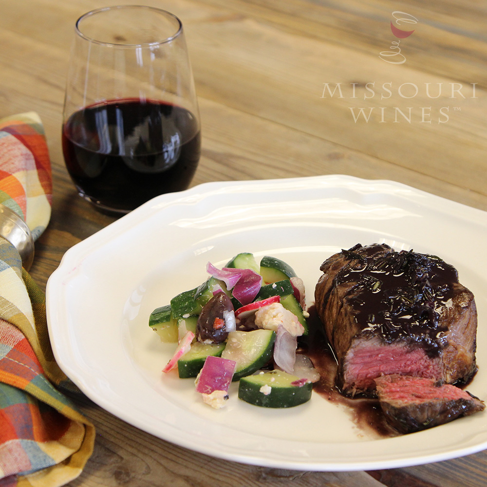 Missouri Red Wine Steak Sauce Recipe MO Wines