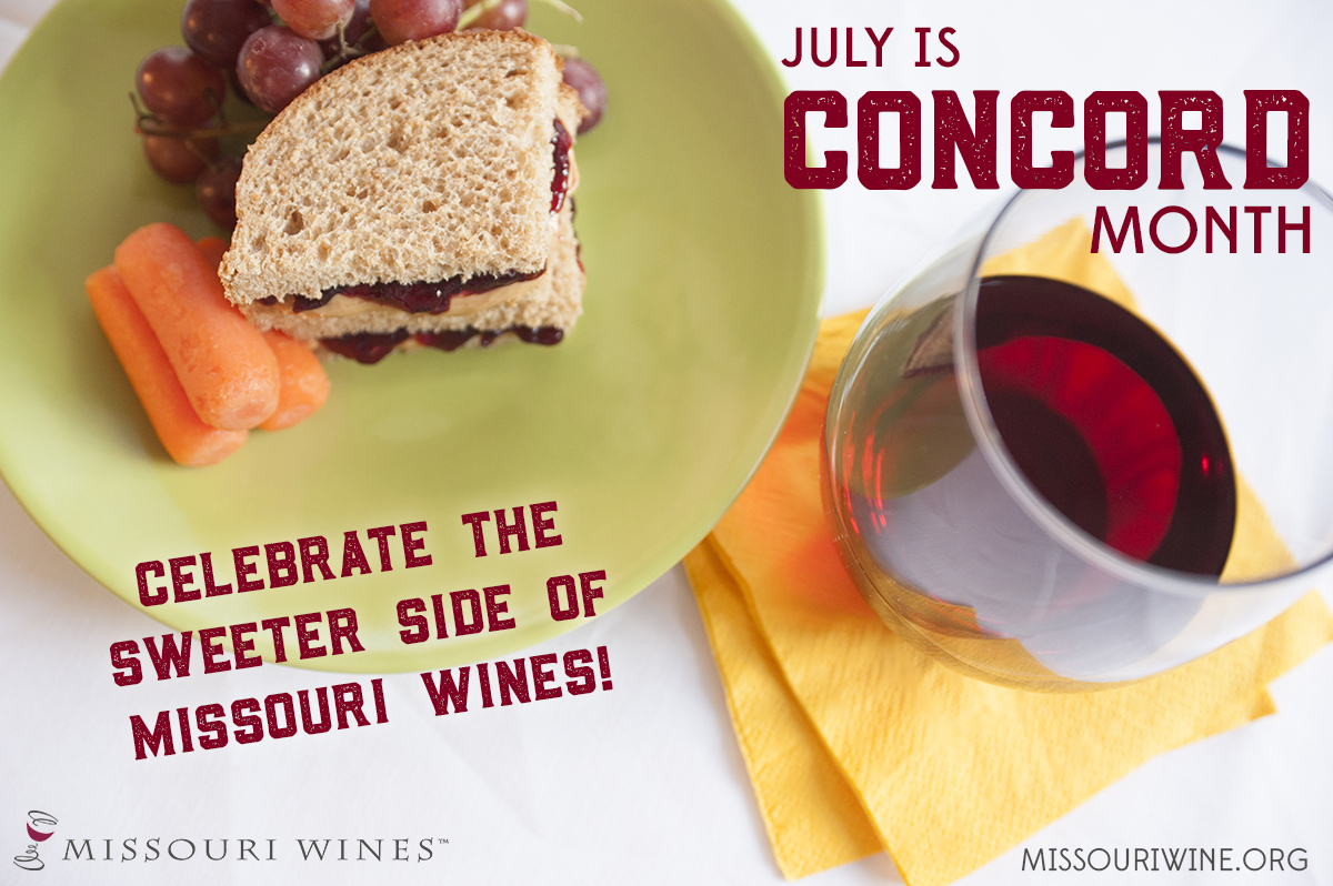 Celebrate the Sweeter Side of Missouri Wine with Concord Month 