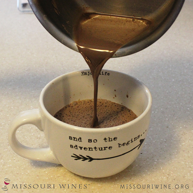 Warm Up with Missouri Wine Hot Cocoa  