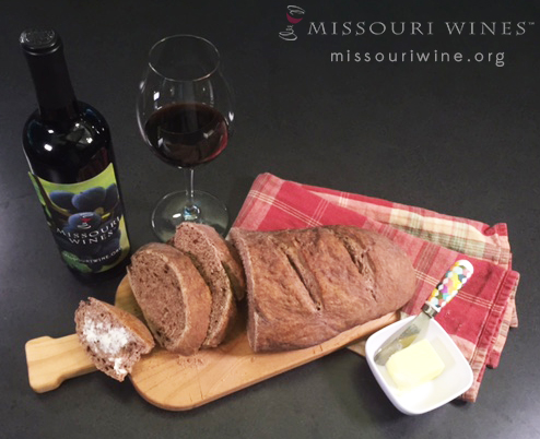 Missouri Wine Quick Bread