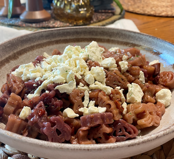 Spicy-Red Wine Pasta