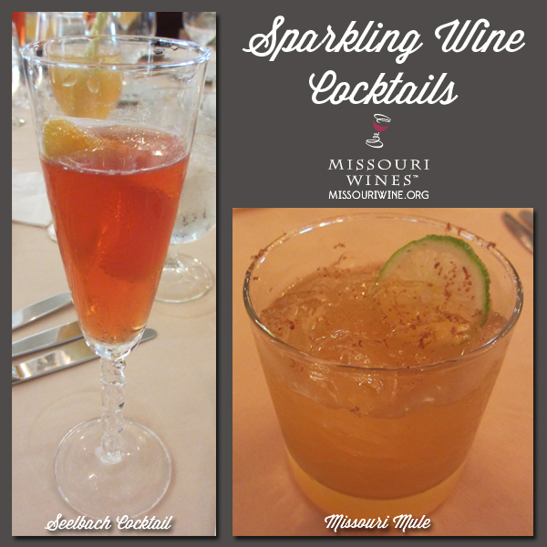Sparkling Wine Cocktails, Cheers! 