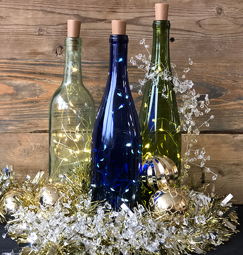 Holiday Craft Ideas with Missouri Wine Bottles 