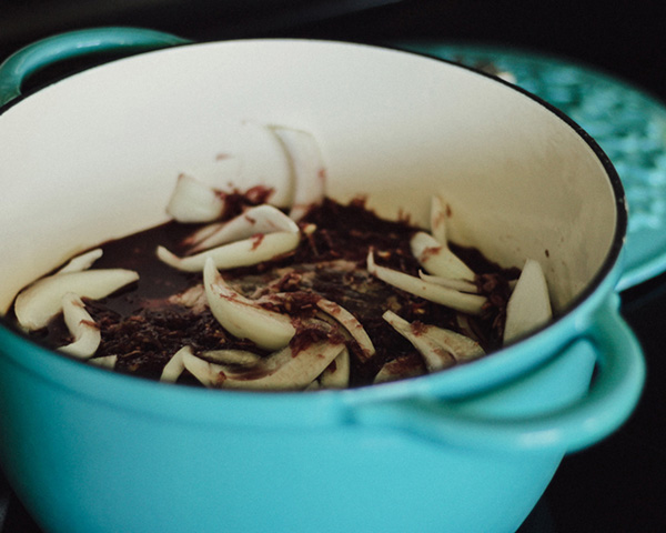 Brisket and Norton Recipe Process