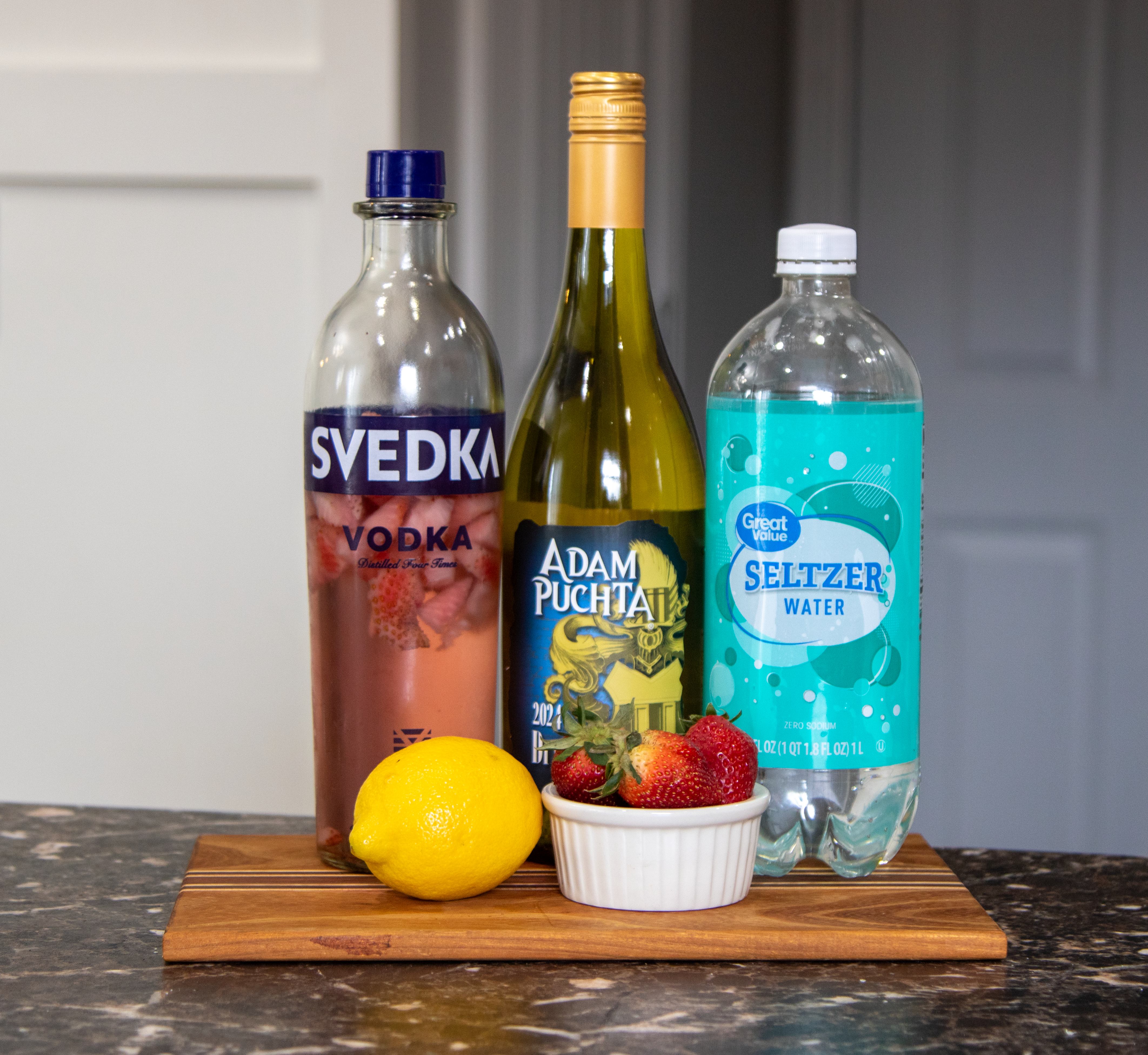 Ingredients for Spring Sangria