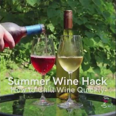 Summer Wine Hack: How to Chill Wine Quickly